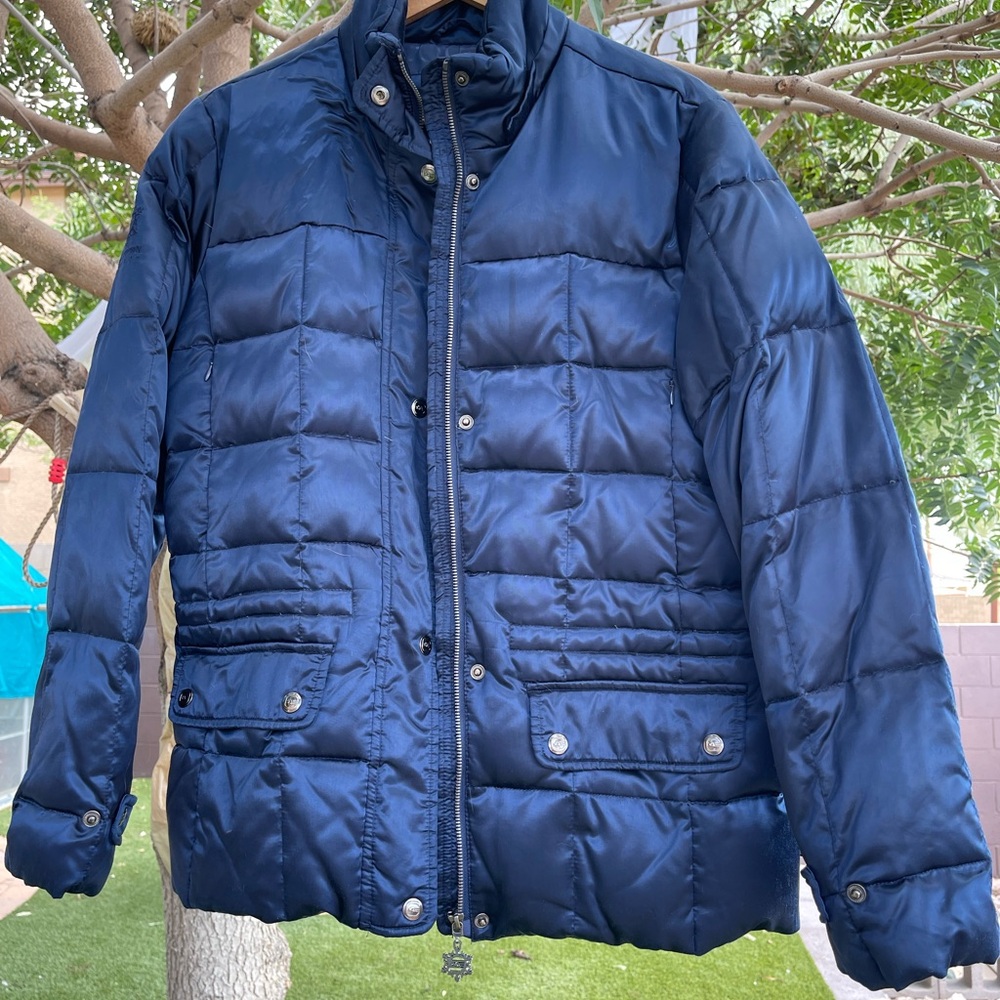 Free Country Dark Blue Down Jacket